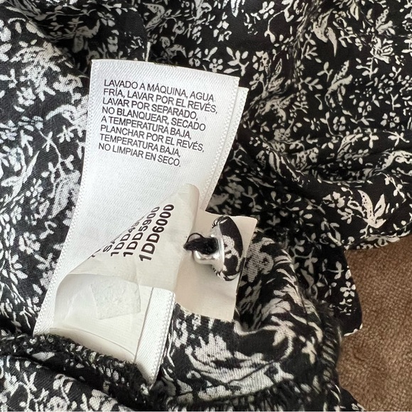 Lucky Brand Long Sleeve Peplum Blouse Sz-Large - Picture 9 of 9